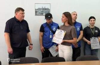 У Дніпрі подякували волонтерам за допомогу евакуйованим людям