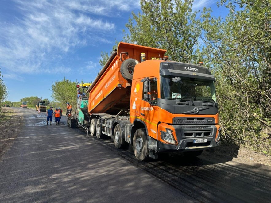 Дніпропетровщина ремонт доріг 12 травня 2026: 162 працівники