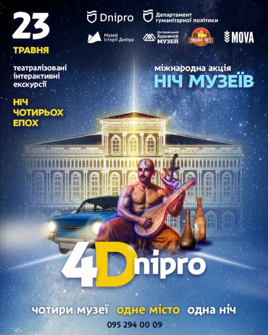 Коли у Дніпрі відбудеться «Ніч музеїв»-2026