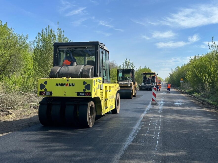 Дніпропетровщина ремонт доріг 12 травня 2026: 162 працівники