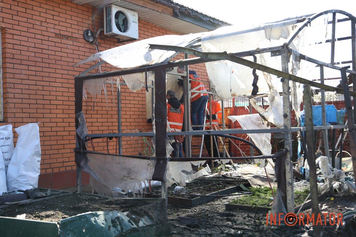 Удар «Шахедом» по Дніпру: фоторепортаж Інформатора