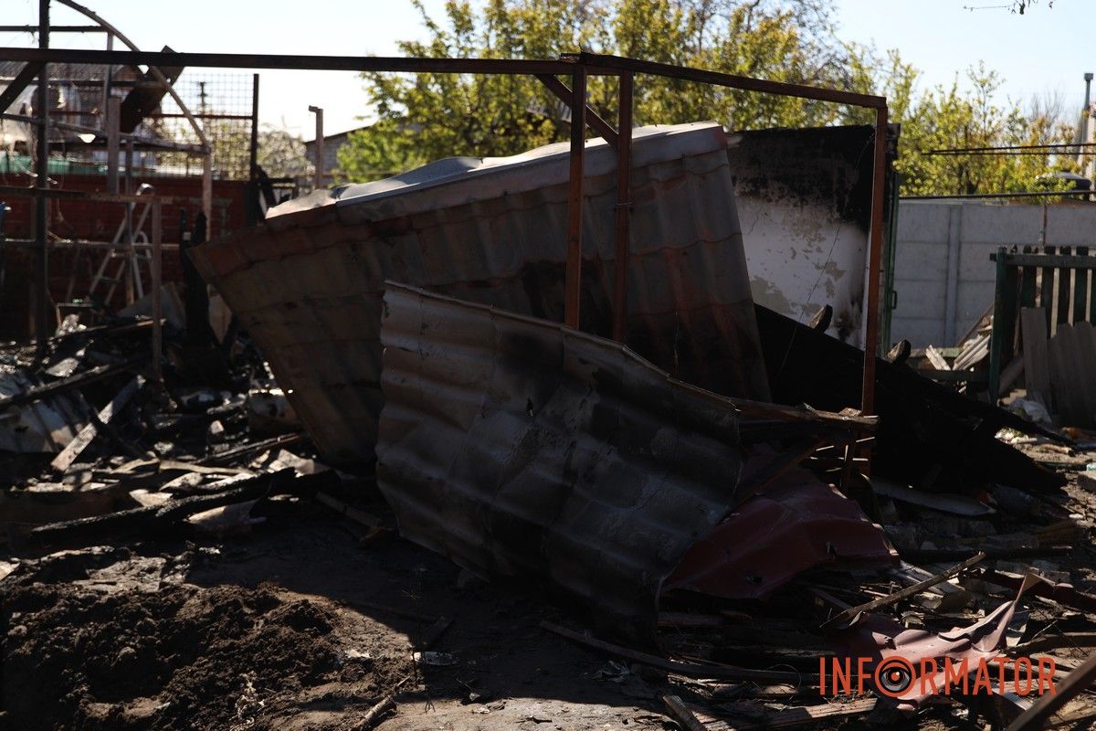 Удар «Шахедом» по Дніпру: фоторепортаж Інформатора