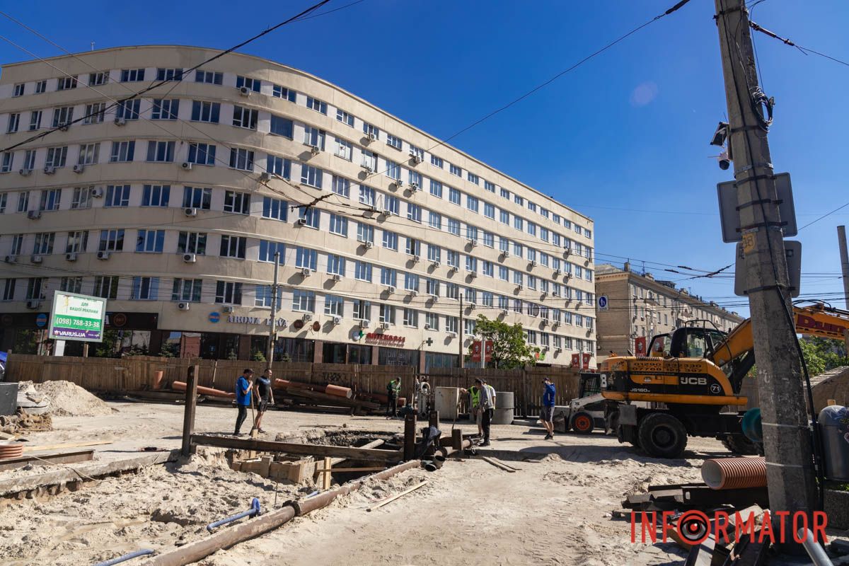 У Дніпрі перекрили дорогу біля Європейської площі: що відбувається