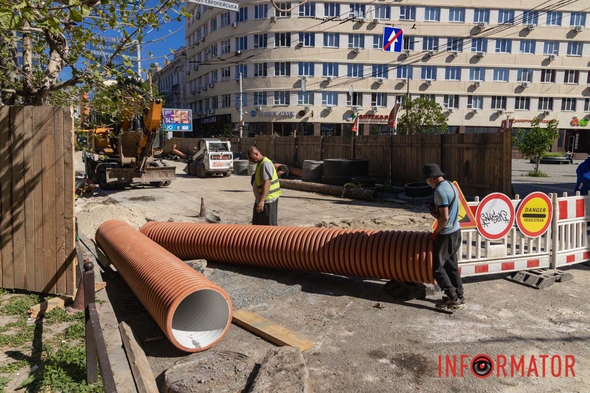 У Дніпрі перекрили дорогу біля Європейської площі: що відбувається