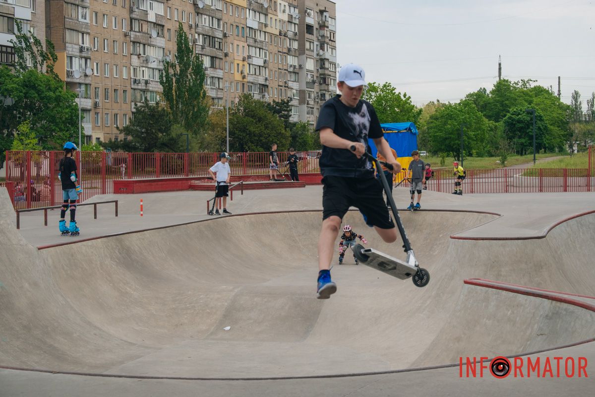 У Дніпрі перенесли вхід до скейт-парку у сквері Усачова
