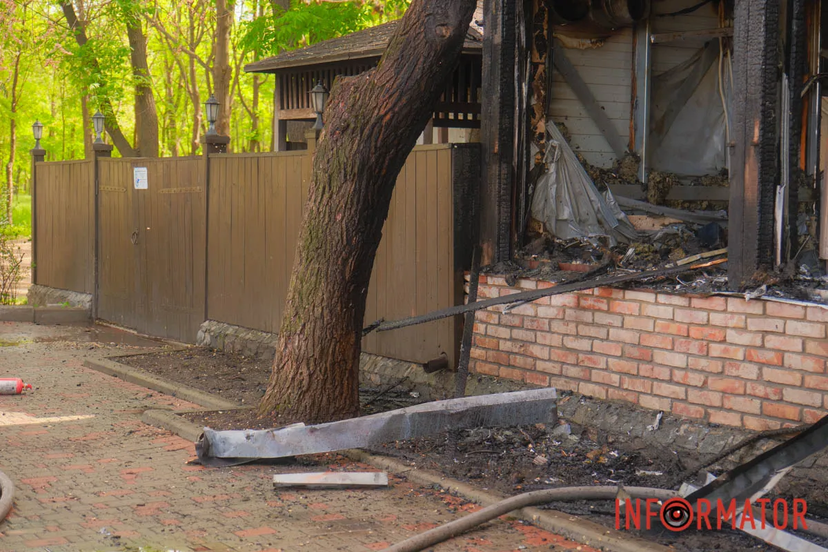 У Дніпрі на Слобожанському згорів ресторан: деталі