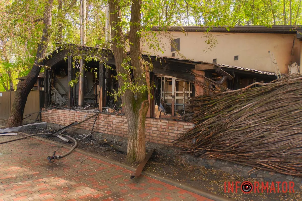 У Дніпрі на Слобожанському згорів ресторан: деталі