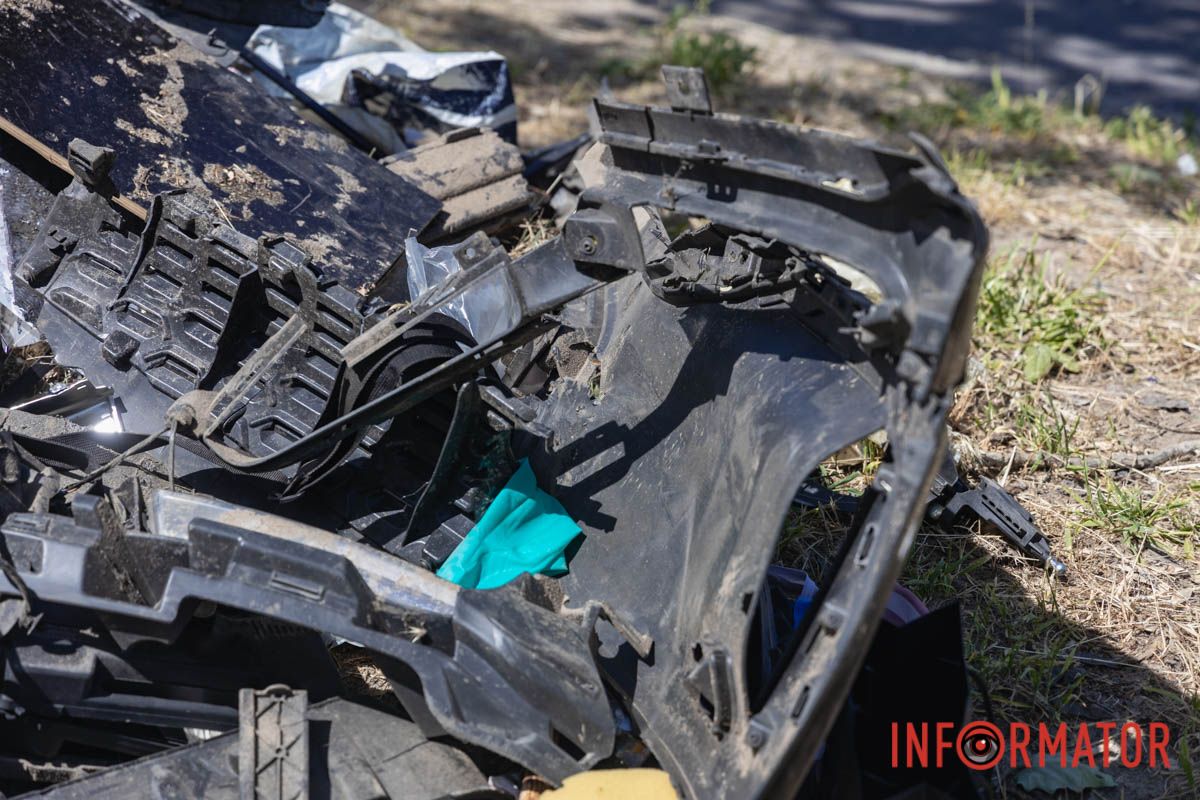 як виглядає місце смертельної аварії на Калиновій у Дніпрі