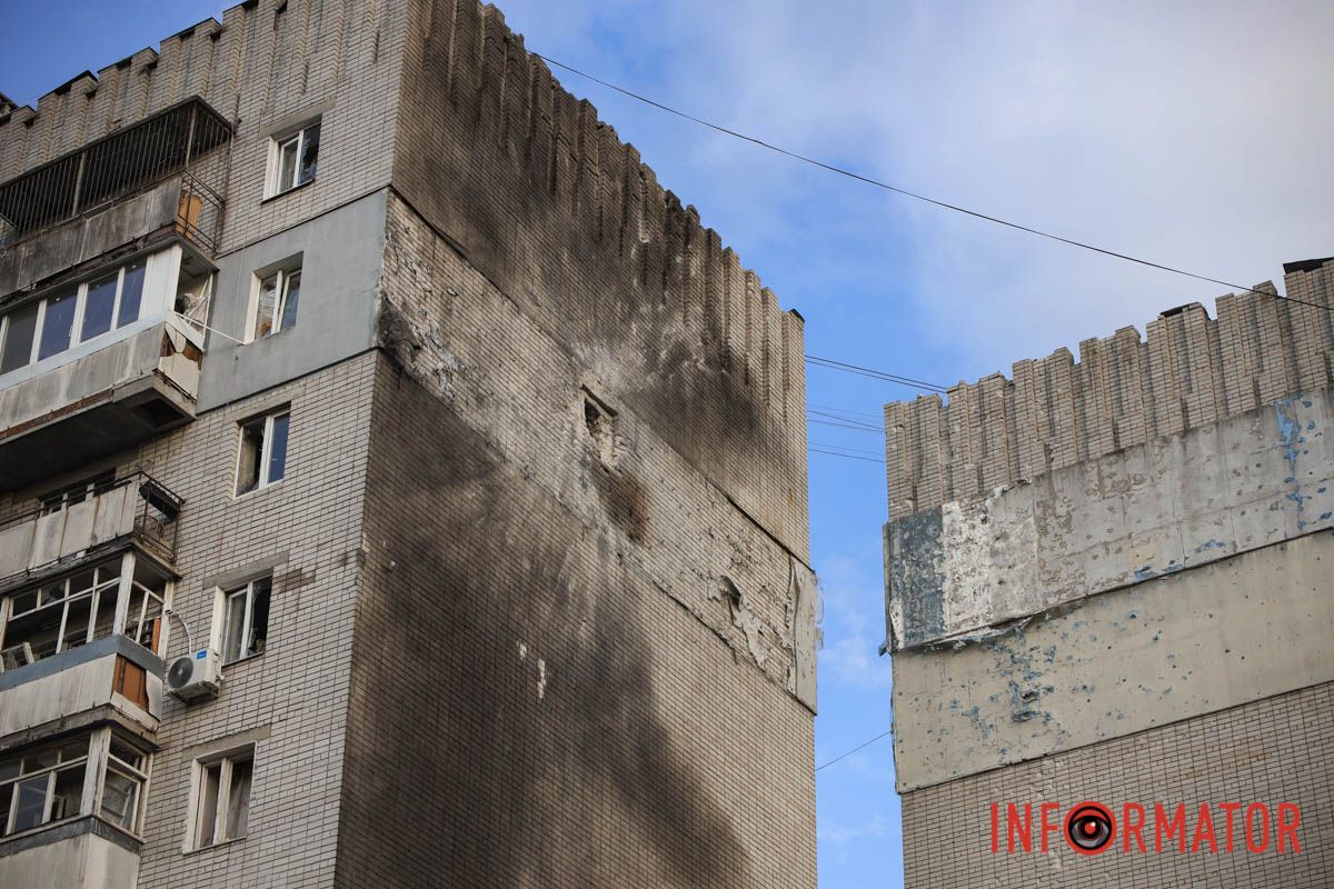 як виглядають місця ударів по Дніпру 21 травня