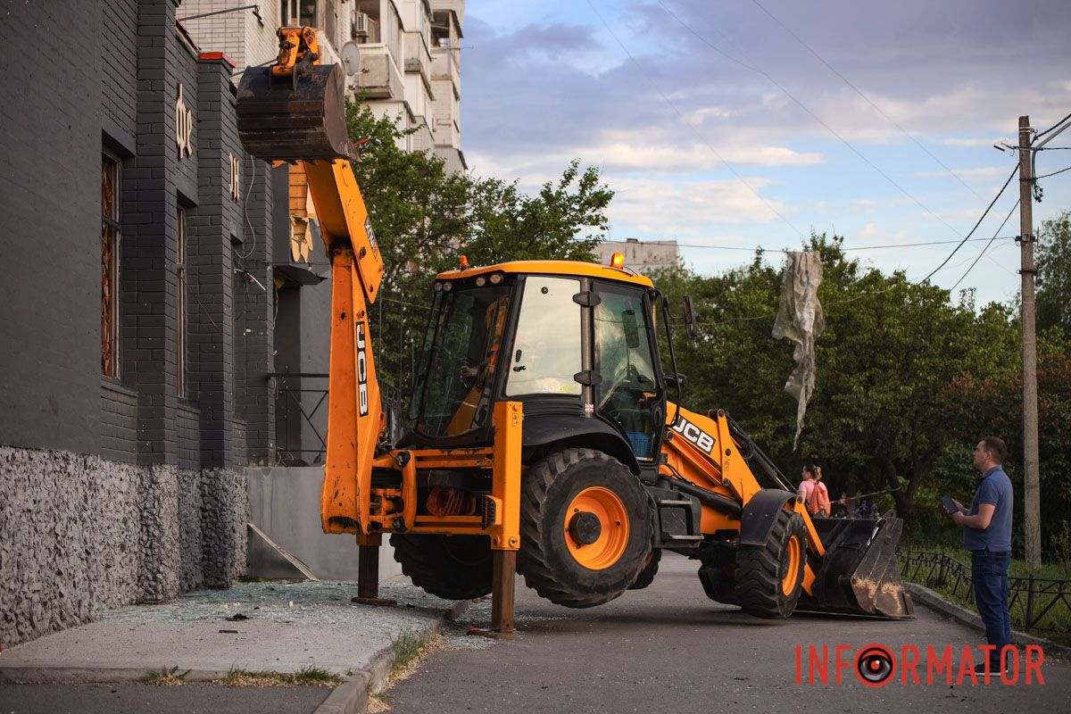 як виглядають місця ударів по Дніпру 21 травня