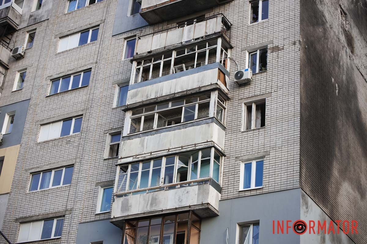 як виглядають місця ударів по Дніпру 21 травня