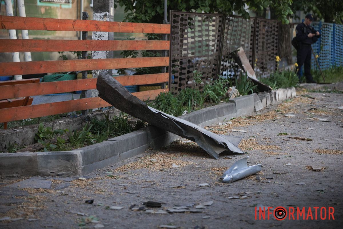 як виглядають місця ударів по Дніпру 21 травня
