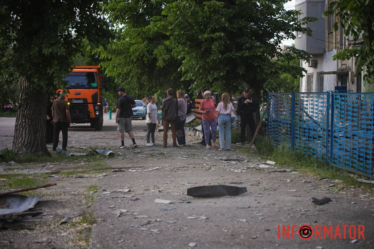як виглядають місця ударів по Дніпру 21 травня