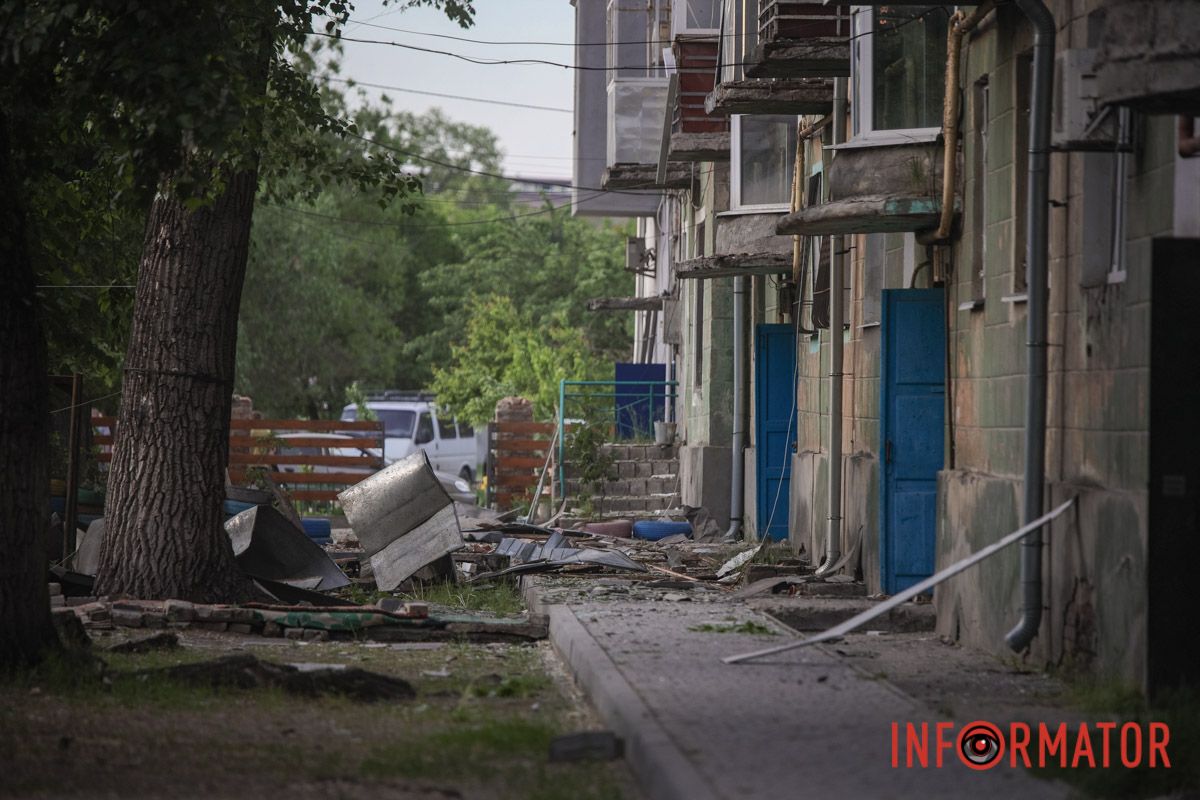 як виглядають місця ударів по Дніпру 21 травня