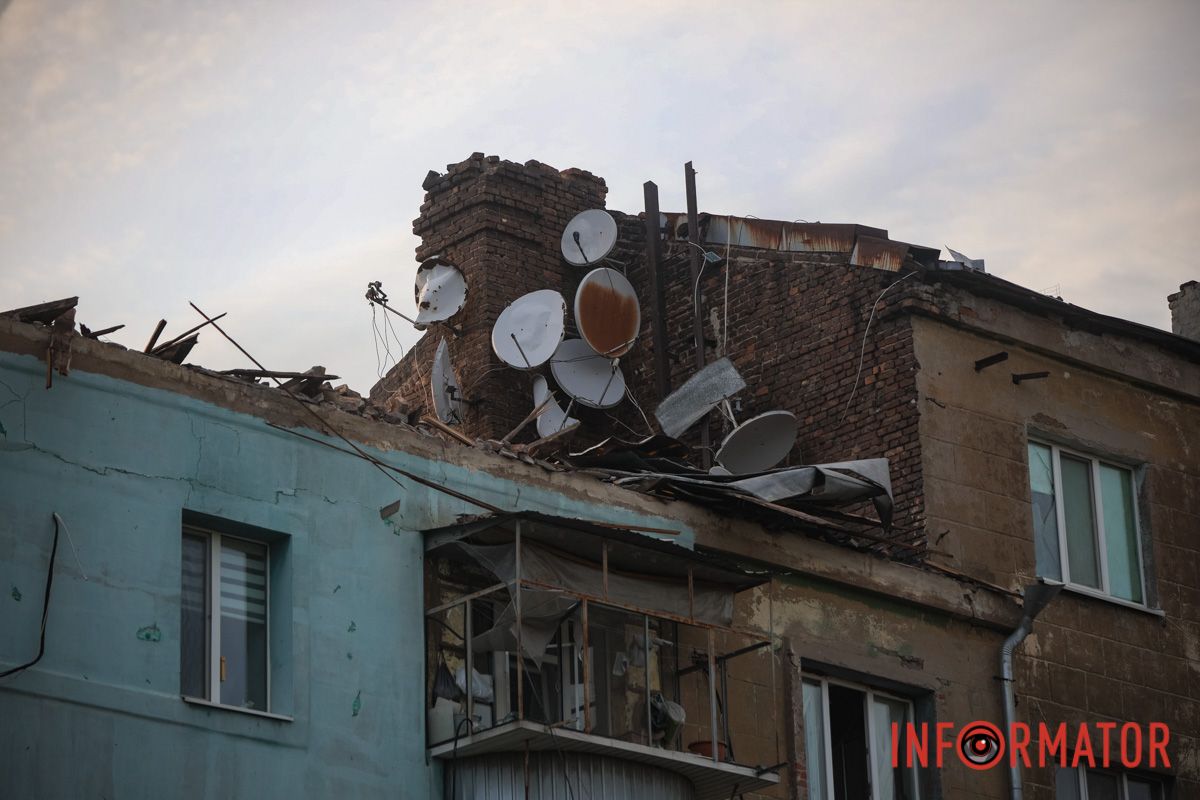 як виглядають місця ударів по Дніпру 21 травня