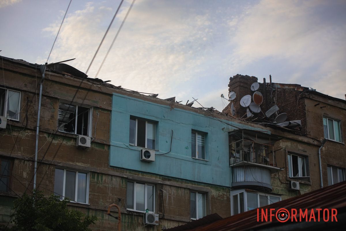 як виглядають місця ударів по Дніпру 21 травня