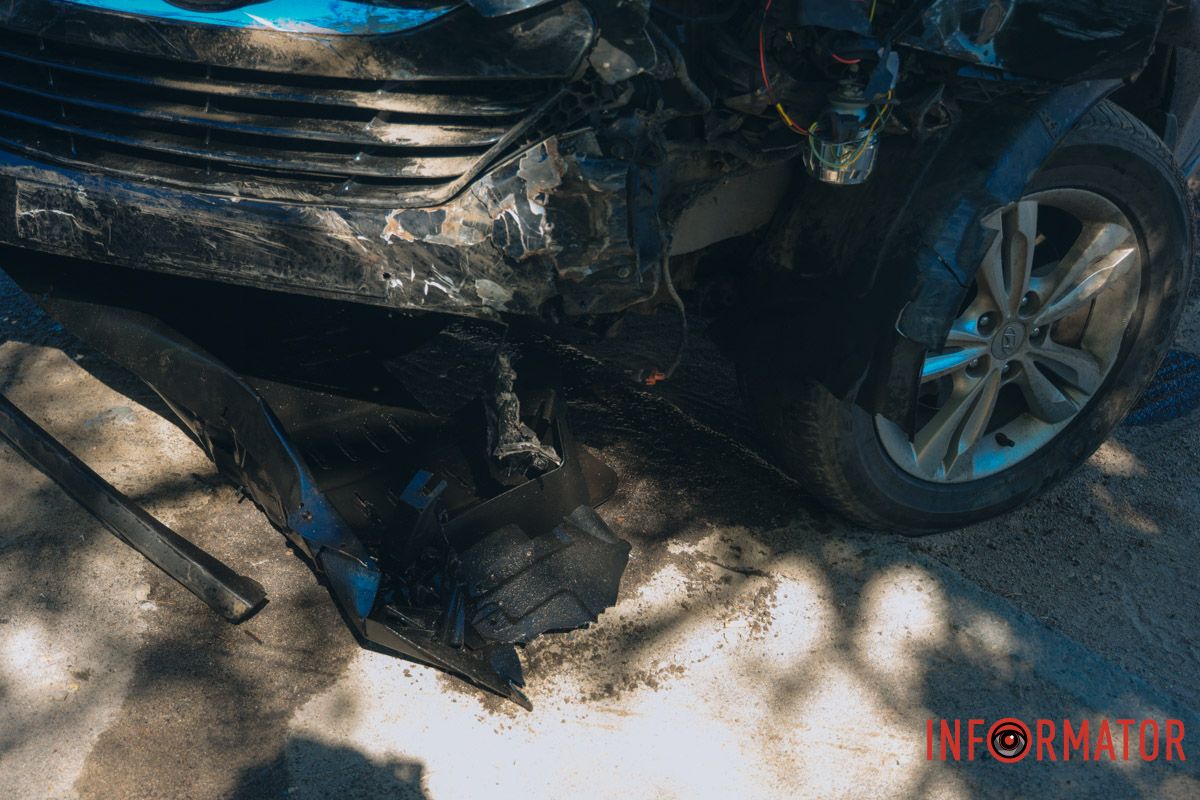 У Дніпрі на Зимових Походів зіткнулися Renault та Hyundai