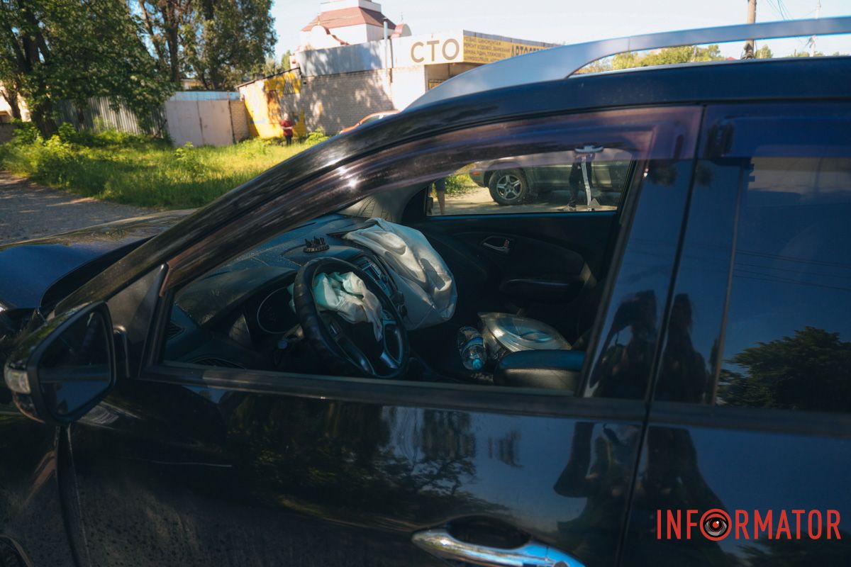 У Дніпрі на Зимових Походів зіткнулися Renault та Hyundai