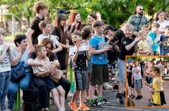у Дніпрі на лівому березі провели дитяче свято просто неба