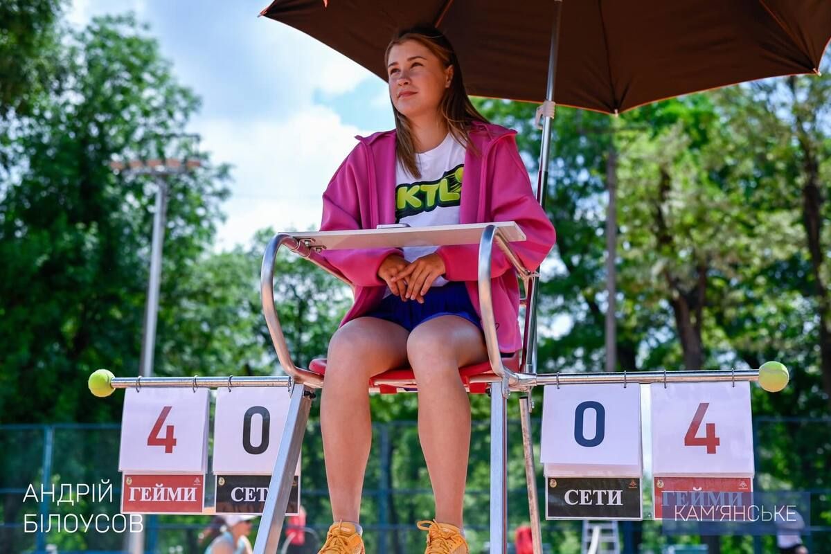 У Кам’янському оновили відкриті тенісні корти на базі “СК «Прометей»”