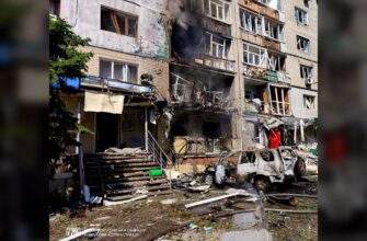 росіяни понівечили багатоповерхівку у Павлограді