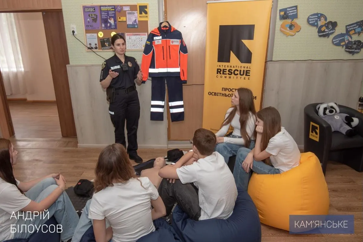 у навчальних закладах Кам’янського відкрили “Простори освітньої безпеки”
