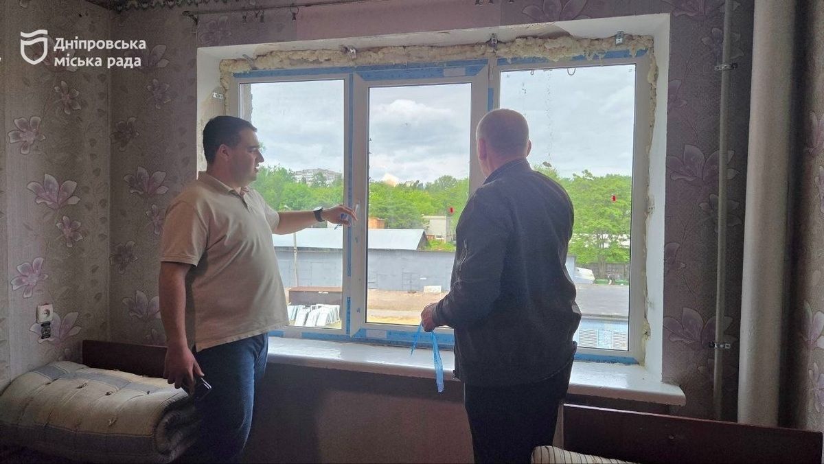 У Дніпрі відновили дитсадок, який зазнав пошкоджень в результаті ворожої атаки