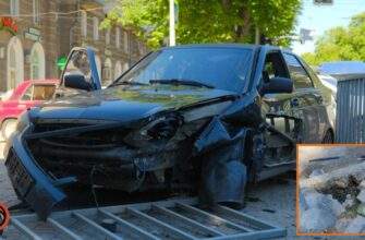 У Дніпрі на Незалежності зіткнулись Ford та Lada: рух ускладнено