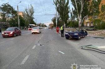 У Дніпрі 15 травня по вулиці Калиновій ДТП. Новини Дніпра