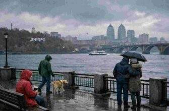 Прогноз погоди у Дніпрі на 30 травня: очікуються дощі та похолодання