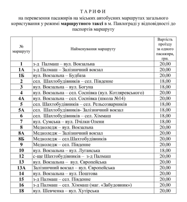 У Павлограді 16 травня подорожчав проїзд у міських автобусах