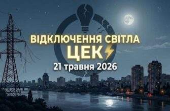 Відключення світла Дніпро ЦЕК: кого торкнеться 21 травня | Новини Дніпра
