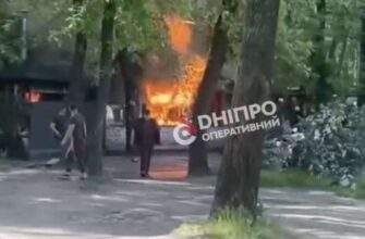 На лівому березі Дніпра вранці горів ресторан