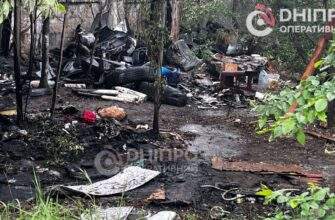 Величезний стовп чорного диму здійнявся над лівим берегом Дніпра: що відомо
