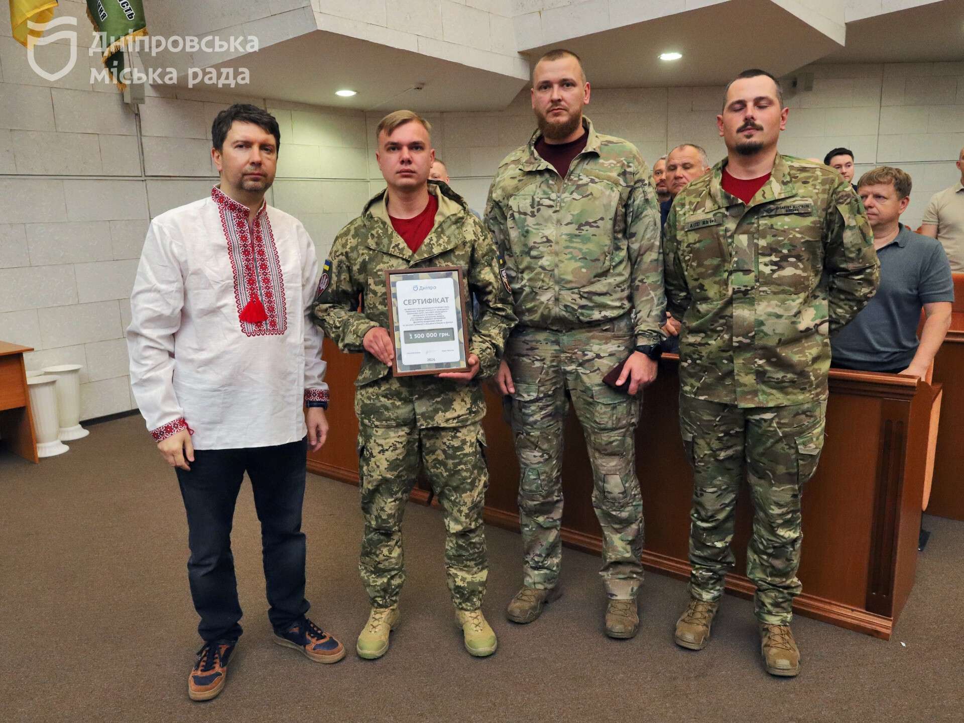 Дніпро виділив ще 7 млн грн прямої субвенції бойовим бригадам Сил оборони України