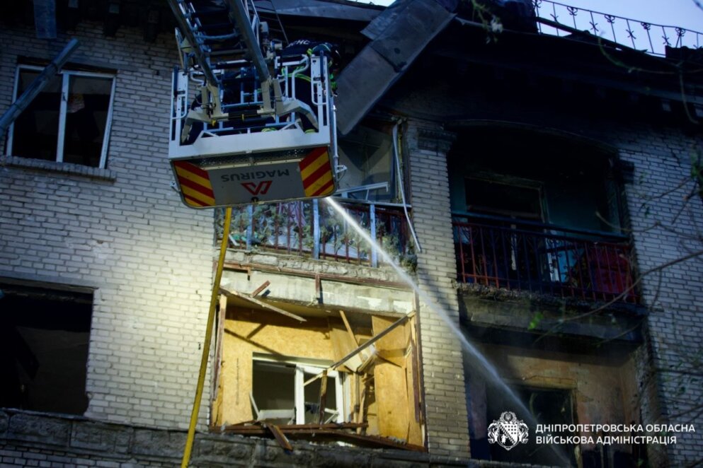 Ворог атакував 6 районів Дніпропетровщини 18 травня