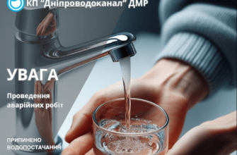 Зникнення води у Дніпрі: причина та адреси