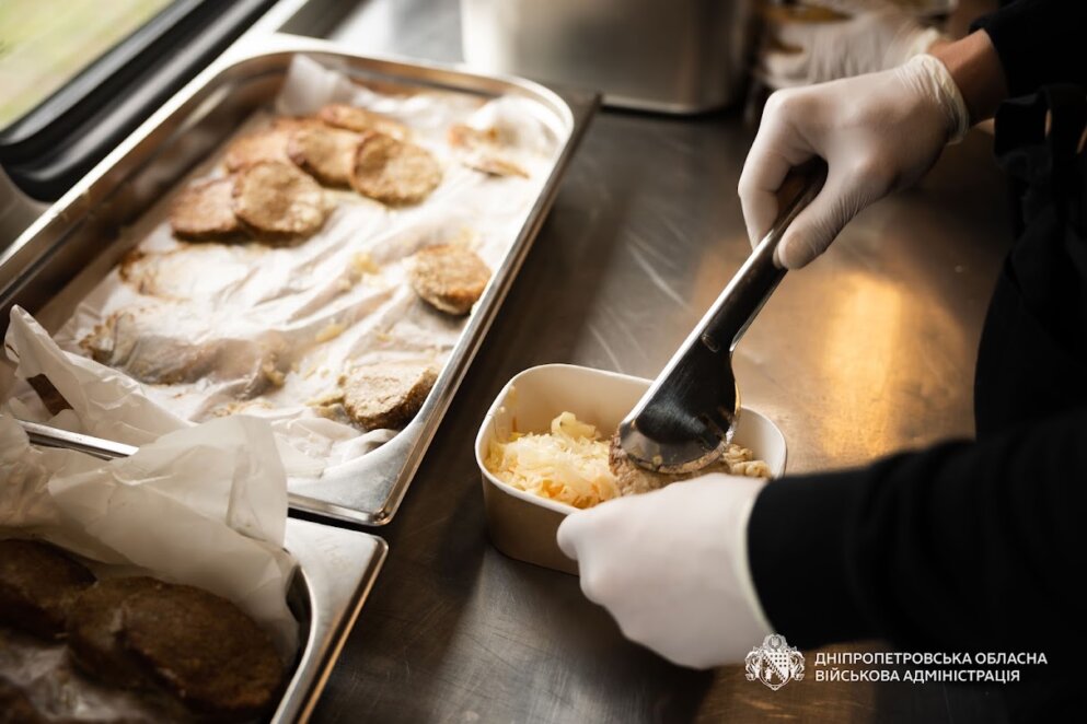 До Дніпра прибув «Food Train»