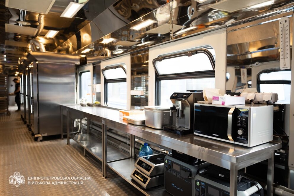 До Дніпра прибув «Food Train»