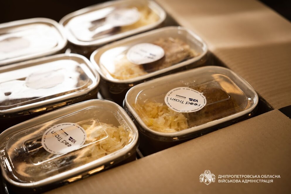 До Дніпра прибув «Food Train»