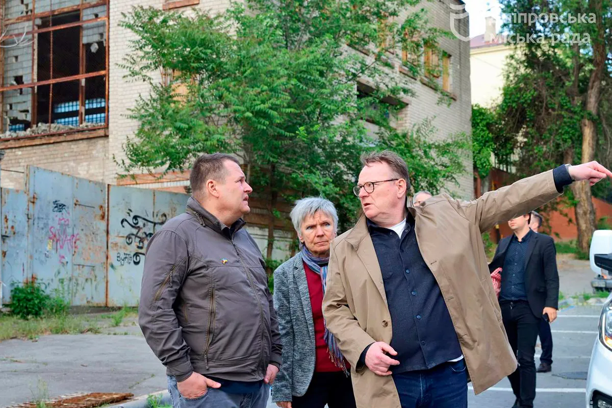 До Дніпра завітав мер Кельна Торстен Бурместер