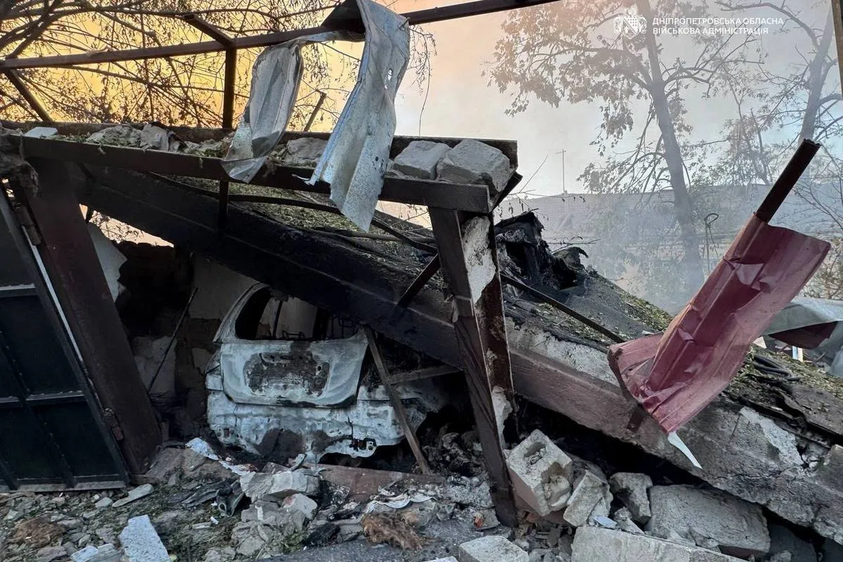 як виглядає Дніпро після нічних ворожих ударів