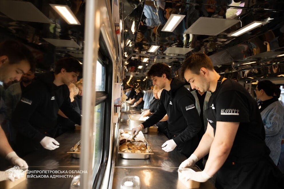 До Дніпра прибув «Food Train»