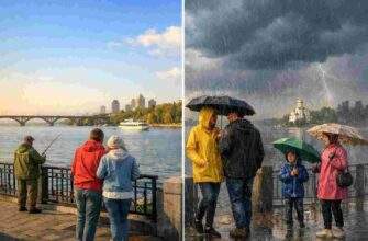 Прогноз погоди у Дніпрі на 5 червня: від ясного ранку до дощового вечора