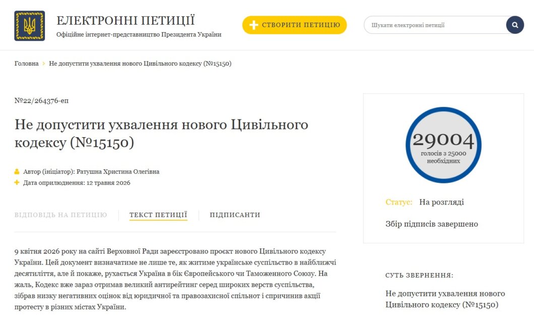 Цивільний кодекс 15150: мітинг в Дніпрі та ризики для прав українців. Новини Дніпра